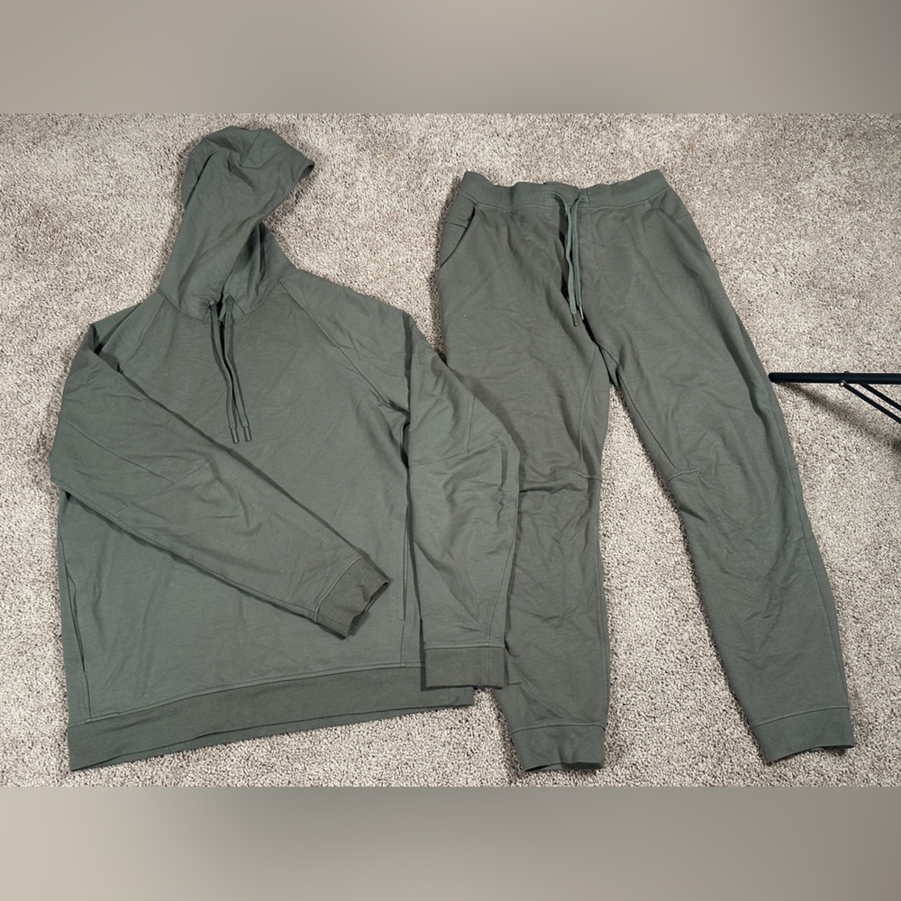 Lululemon City Sweat Jogger/Hoodie Combo size L